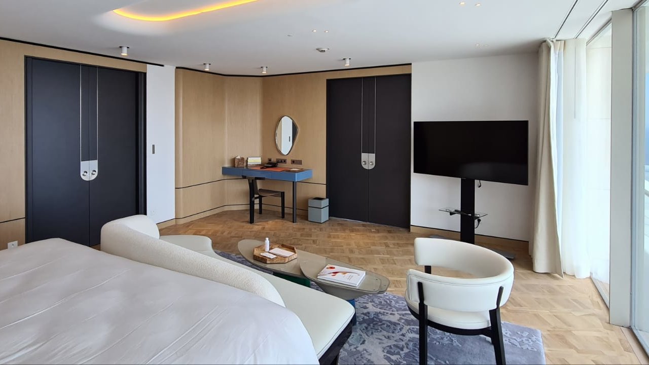 Hanák nábytek luxusní hotel Monako pokoj