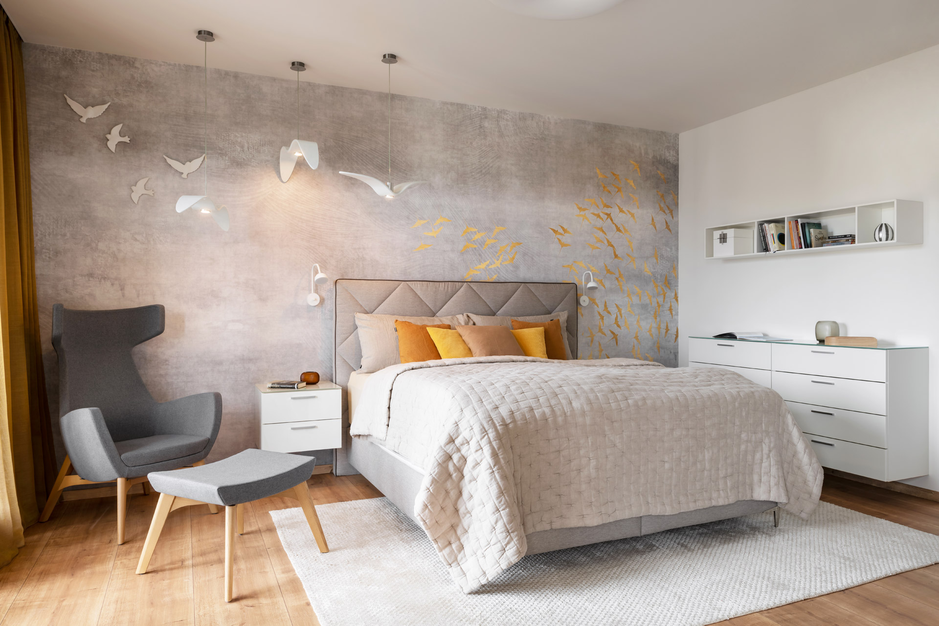 Hanák nábytek Realizace ložnice