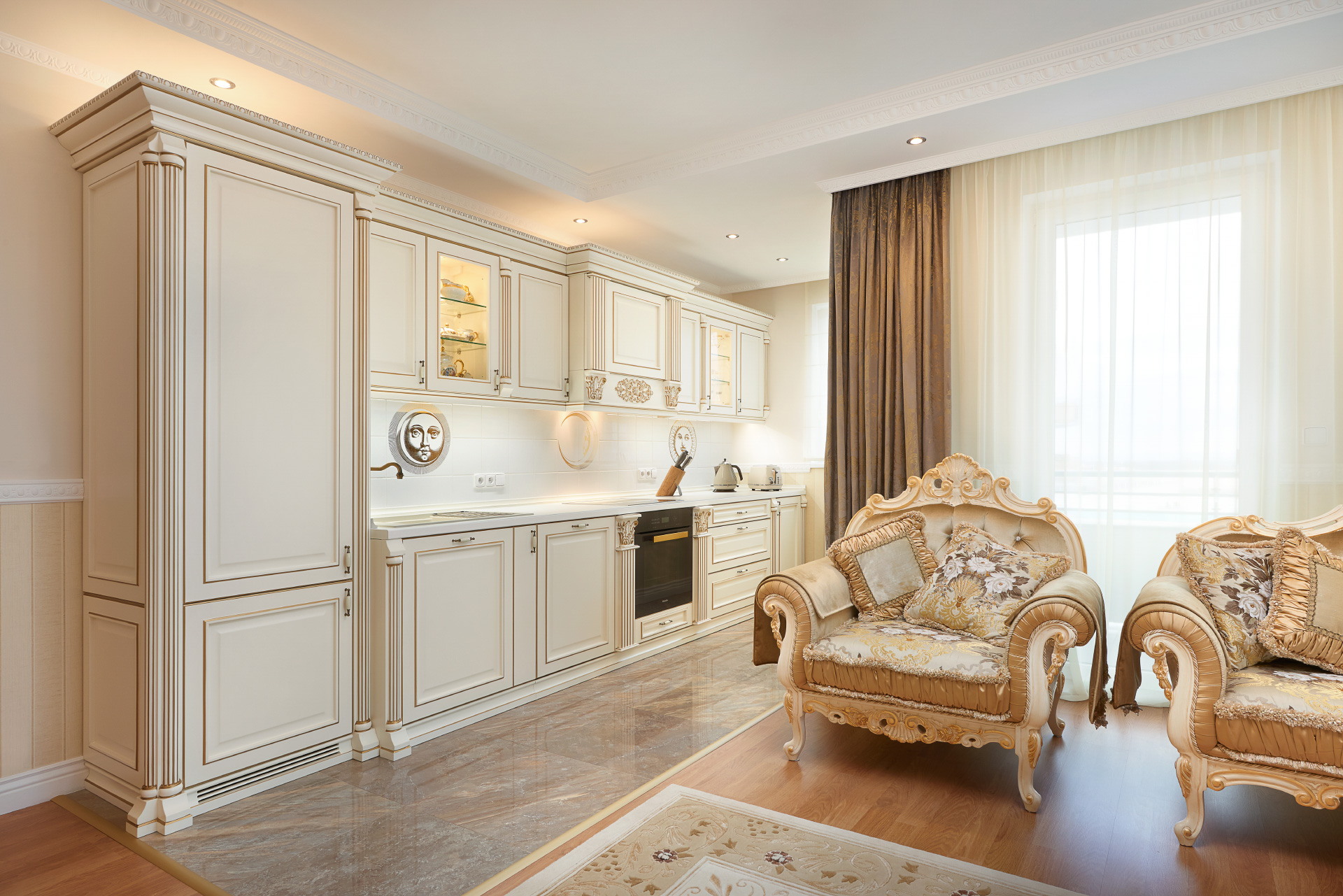 Hanák nábytek rustikální kuchyně ROYAL