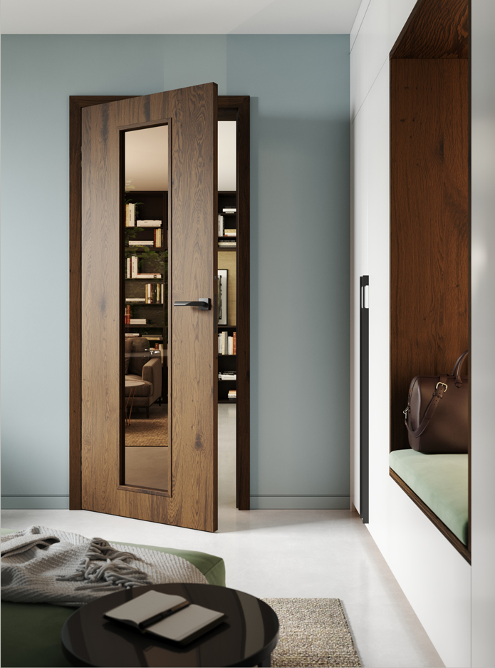 Hanák nábytek interiérové dveře SPACE-LITE Prosklené dveře